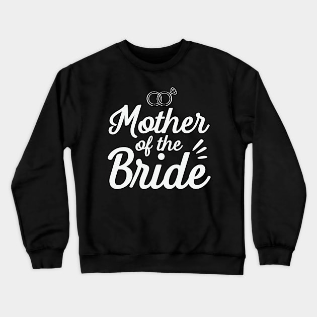 Mother Of The Bride Wedding Crewneck Sweatshirt by Charlotte123